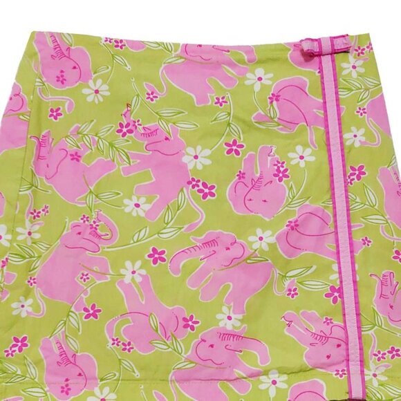 Lilly Pulitzer Elephant Print Skort - Picture 3 of 6